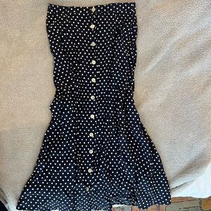 Maxi Polka Dot Skirt